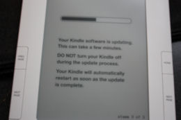 Kindle Software Upgrade
