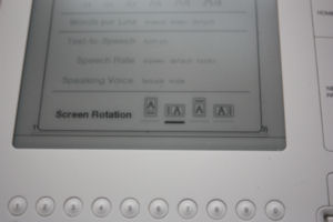 Kindle Rotate Function