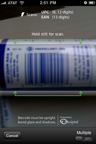 barcode scanner iphone. If you have an iPhone and the