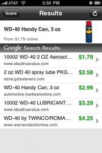 Red Laser iPhone App Comparison Shopping So I Don't Have To!